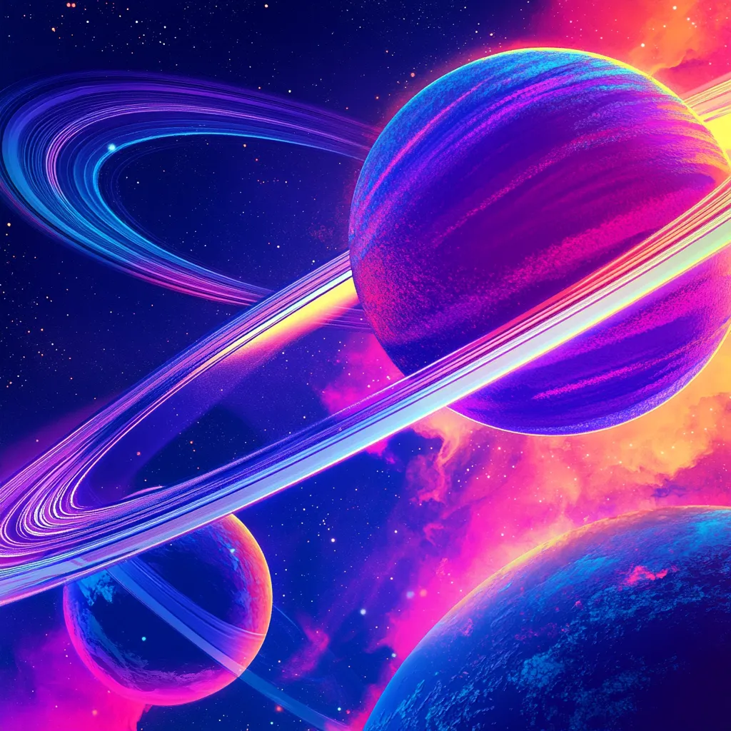Vibrant game world